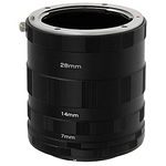 Quikprof Nikon Macro Extension Tube Kit for Nikon Cameras, Extreme Close-ups