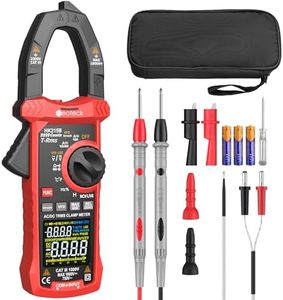 Neoteck Clamp Meter 9999 Counts 1000A Amp Clamp Multimeter with Inrush VFD LOZ TRMS Mode Colorful Screen Amp Meter for AC/DC Current&Voltage Resistance Capacitance Frequency Continuity Diode NCV
