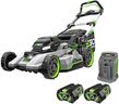 EGO Power+ Electric Lawn Mower, Self-Propelled Cordless with Select Cut and Touch Drive, Includes (2) 56V 4.0Ah Batteries and Rapid Charger – LM2132SP-2