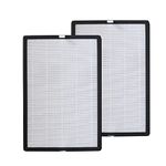 PUREBURG BAP20 Replacement True HEPA Filters Compatible with Bagotte Air Purifier BAP20, Part Number BAP20-HF,H13 Activated Carbon,2-Pack