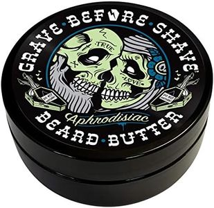 Grave Before Shave Leather/Cedar-wood scent Beard Conditioning Butter 4 oz.