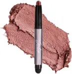 Julep Eyeshadow 101 Crème-to-Powder Waterproof Eyeshadow Stick – Red Wine Shimmer – Long-Lasting, Crease-Proof, Warm Red Shimmer Cream Eyeshadow with Built-in Smudger