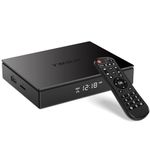 BL Android TV Box 2024, Android TV Box 11.0 Amlogic S905W2 Quad-core 4GB RAM 32GB ROM, 4K TV Box Android Support AV1 Decoder 2.4G/5G Dual-Band Wi-Fi Bluetooth 5.0 USB 3.0 Android Box