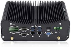 HISTTON Fanless Industrial Mini PC Intel Core i7-10510U, 32GB RAM 512GB SSD, Mini Desktop PC Windows 10 Pro, HDMI & VGA RS485/232 COM GPIO Mini Computer, WiFi, USB 3.0