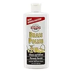 HOPE'S Brass Polish and Cleaner, Prevents Tarnish, Safe for Brass, Copper, Chrome, and Sterling Silver, Metal Polish for Cymbals, Trombone, Trumpet, and Other Instruments, 8 oz