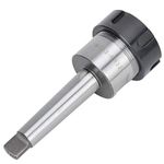 Collet Chuck Holder, MTA2-ER32 Morse Taper Shank Chuck High Speed Steel Hardware Parts for CNC Lathe, Morse Taper Shank Chuck