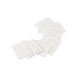 PATIKIL Alumina Ceramic Sheet Cooling Pad Insulating Sheet 30pcs High Hardness for MOS Transistor 22x17x1mm(0.87x0.67x0.04")