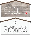 House Shaped Real Estate Prop Sign 