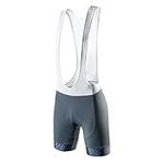 Santic Mens Cycling Bib Shorts Padded Cycle Bib Tights Mens Padded Biking Shorts Breathable Lightweight