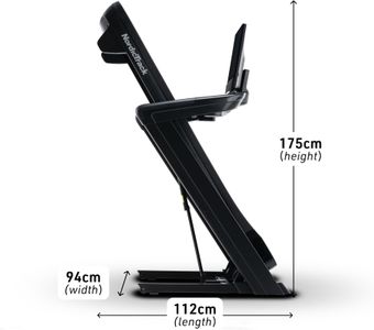 NordicTrack 1750 Treadmill – Black Folding Running Machine