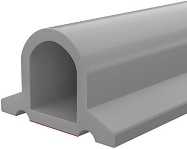 Duzzy 118 Inch Collapsible Shower Threshold Water Dam, Ideal for Wheelchair Accessible, Suitable for Accessibility ADA Handicap Showers