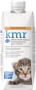 PetAg KMR Kitten Milk Replacer Liquid - 16 oz - Ready-to-Feed Formula with Vitamins for Newborn Kittens to 1 Year - Easy to Digest