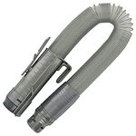 SPARES2GO Grey Hose Compatible with Dyson DC33 DC33i Vacuum Cleaners (Iron/Silver)