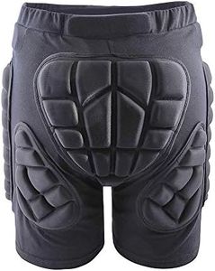 WOLFBIKE 3D Padded Short Protective Hip Butt Pad Snowboard State Compression Shorts Pants Size XS