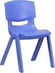 NTY Flash Furniture Blue Plastic St