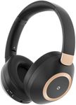 Active Noise Cancelling Headphones, 100H Playtime Headphones Bluetooth Wireless, Bluetooth Headphone Over Ear with Built-in Mic, Wireless Headphone for Travel, Home, Office, Call, Music, Meeting
