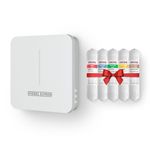 STIEBEL ELTRON Cloud Water Filter | 5-Stage UltraFiltration | Ideal For Municipal Water Upto 300 PPM | UF + Balanced Minerals | Non Electric Tankless Purifier For Home & Office | 5 Free Cartridges