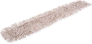 Carlisle 364754800 Flo-Pac Cotton Tie Back Dust Mop Head/Refill, 48" Length x 5" Width