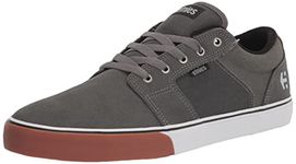 Etnies Men's Barge LS Skate Shoe, Dark Grey/White/Gum, 8 UK