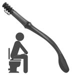 Toilet Wand For Wiping Butt