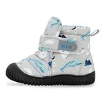 JAN & JUL Water-Resistant Winter Booties, Non Slip Snow Boots for Toddler Boys (Polar Pals, Size 7)