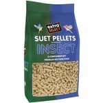 Extra Select Insect High Energy Suet Pellets Wild Bird Food - Protein, Fat Rich Year-Round Feeding - 3 kg Refill