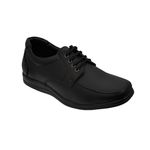 HEALTH FIT Men's Diabetic & Orthopedic Comfortable with Soft Sole Ultra-Lightweight Shoe 1257 BK-6 UK Black