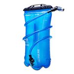 AONIJIE Foldable Hydration Bladder Leakproof Water Bag Water Reservoir For Outdoor Hiking Backpacking Running Cycling (2L-TPU)