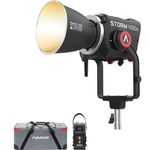 Aputure Storm 400x 400W Bi-Color LED Video Light Compact Point Source Fixture with Blair Chipset 2500K-10000K CCT ±G Tint Control CRMX & DMX IP65 ProLock Bowens Mount with 35° Reflector