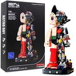 Pantasy Astro Boy Building Kit, Cool Building Sets for Adults, Creative Collectible Build-and-Display Model for Home or Office, Idea Birthday Present for Teens or Surprise Treat (1258Pieces)