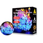 fizzytech Flower Fairy String Lights of Home Decoration Party Birthday Diwali Christmas Navratri Valentine Gift Home Decoration Light with 8 Flashing Modes (10 Meter 50 LED, Multicolour)