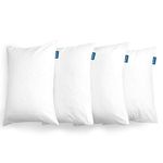 Bed Bug Proof Pillow Pillow Protectors King, Waterproof Pillow Protectors 4 Pack (20 x 36 inch), Soft Pillow Encasement, Pillow Cover White