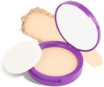 SUGAR POP Longwear Matte Compact | For Fair To Medium Skin Tone | Packed with Castor Oil & Vitamin E | UV Protection, Pore Minimizing | Medium Coverage | 9gm - 02 Beige