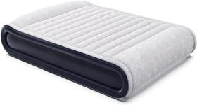 HERILIOS Queen Air Bed-Inflatable Mattress with Built-in Electric Pump, 3 Mins Quick Self-Inflation/Deflation Blow Up Bed, Integrated Raised Pillow and Storage Bag, 90" x 60" x 17"