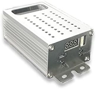 PWM 0-30s Soft Start/Soft Stop Variable Speed DC Motor Speed Controller Battery Low Voltage Protection Recoverable Overcurrent Protection PWM Switch Control 9-70V 40A