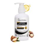 The Skin Story Sulphate Free Keratin Shampoo - Coloured Hair Care | Hair Smoothening Shampoo | Biotin Protein Infused | Enhances Shine, Soft & Frizz-Free Hair | Damage Repair | With Argan Oil, Vitamin E, and Macadamia Oil (190ML)
