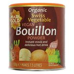 Marigold Swiss Vegetable Vegan Bouillon Powder Organic (150g) Red - Pack of 2