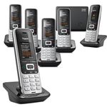 Gigaset Premium 100A Cordless Home Phone, Six Handset