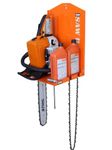 Chainsaw Rack Shelf Stand Accessories Garage Organization Storage Convenient All in One Solution
