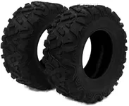 Set of 2 Garvee 25x10-12 ATV/UTV Tires 25x10x12 6PR TL All-Terrain Tires