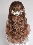 Casdre Flower Bride Wedding Hair Vi