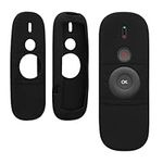 kwmobile Case Compatible with WeChip W1 Remote Case - Soft Silicone Cover for Remote Control - Black