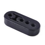 Universal Car Exhaust Hanger 4 Holes Exhaust Bracket Rubber Muffler Hanger for Protecting Car Exhaust System