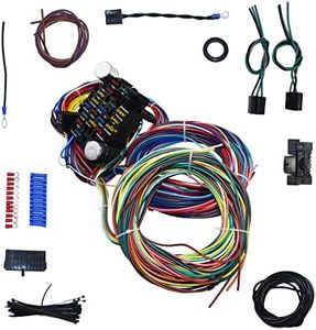 A-Team Performance - 21 Standard Circuit Universal Wiring Harness Kit - Muscle Car Hot Rod XL Wire