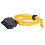 ethernet enet to obd2 E-sys Cable Tools E-SYS rj45 enet to OBD2 f Series Connector