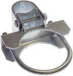 Chain Link Fence "Bull Dog" Commercial Duty Gate Hinge-for 2-3/8" Outside Diameter Gate Post/Pipe & 1-5/8" Thru 1-7/8" Gate Frames-Galvanized Chain Link Post Gate Hinge -Includes Nuts/Bolts