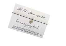 Wish Bracelet - A Christmas Wish for an Amazing Aunt DD991 (White Card)