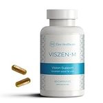 Viszen-M Eye Health Vitamins, Complete Vision Formula with Lutein, Zeaxanthin, Quercetin and Bilberry, 60 Capsules - Elan Healthcare