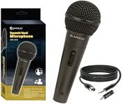 Sansai Dynamic Professional Vocal Microphone Corded Mic for PA Speaker/Studio