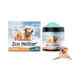Animal Friendly Snow Melting Salt, Pet Friendly Snow Ice Melt Salt, Snow Salt Ice Melt, Pet Safe Ice Melting for Concrete, Environmentally Friendly & Animal Paw Friendly (2)